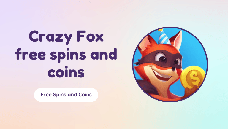 Crazy Fox free spins and coins